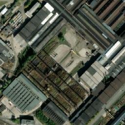 Satellite imagery of Vitkovice Steel [Ostrava-Zábřeh-Hulváky] factory chimney-2, CZ