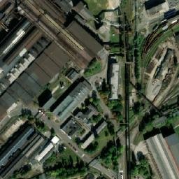 Satellite imagery of Vitkovice Steel [Ostrava-Zábřeh-Hulváky] factory chimney-2, CZ