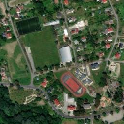 Satellite imagery of [Stonava] church t., CZ