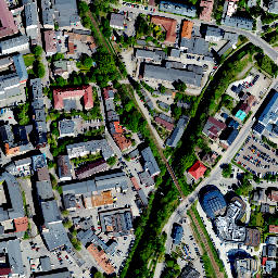 Satellite imagery of Bielsko-Biała - Zamek Sułkowskich, PL