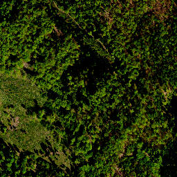 Satellite imagery of cairn, PL