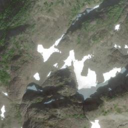 Satellite imagery of Kings Peak, CA