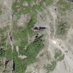 Satellite imagery of Pyramid Mountain, CA