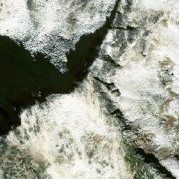 Satellite imagery of Evening Star Peak, CA