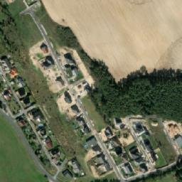 Satellite imagery of Zarohmoty [Třemošná] ceramic factory chimney, CZ