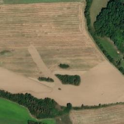 Satellite imagery of [Vysoký Újezd] church t., CZ