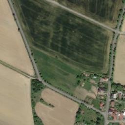 Satellite imagery of [Petrovice I] church t., CZ