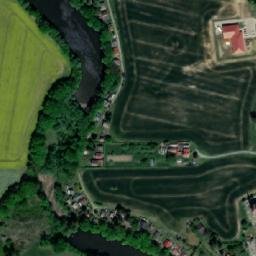 Satellite imagery of [Zbýšov v Čechách] church t., CZ