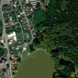 Satellite imagery of [Zbýšov v Čechách] church t., CZ