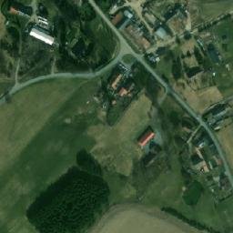 Satellite imagery of [Staré Těchanovice] church t., CZ