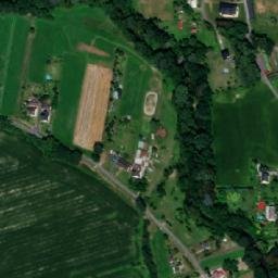 Satellite imagery of [Stonava] church t., CZ