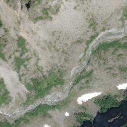 Satellite imagery of Pyramid Mountain, CA