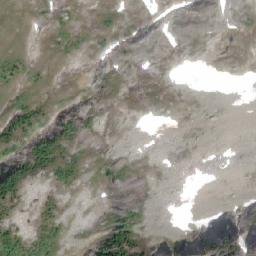 Satellite imagery of Cairn Needle, CA