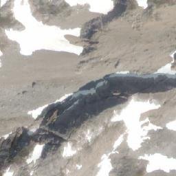 Satellite imagery of Cairn Needle, CA
