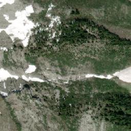 Satellite imagery of Mount Gydosic, CA