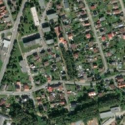 Satellite imagery of Zarohmoty [Třemošná] ceramic factory chimney, CZ
