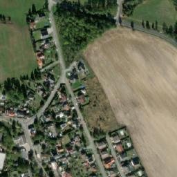 Satellite imagery of Zarohmoty [Třemošná] ceramic factory chimney, CZ
