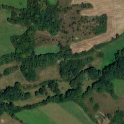 Satellite imagery of [Vysoký Újezd] church t., CZ