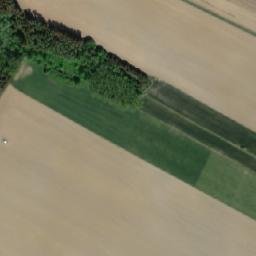 Satellite imagery of [Petrovice I] church t., CZ