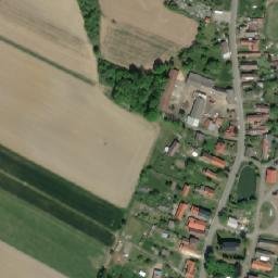 Satellite imagery of [Petrovice I] church t., CZ
