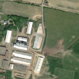 Satellite imagery of [Petrovice I] church t., CZ