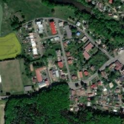 Satellite imagery of [Zbýšov v Čechách] church t., CZ