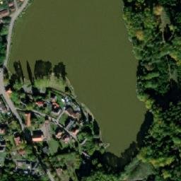 Satellite imagery of [Zbýšov v Čechách] church t., CZ