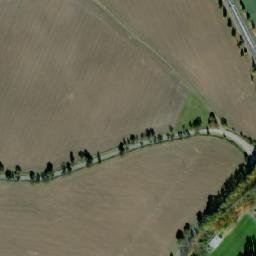 Satellite imagery of [Golčův Jeníkov] cemetery church t., CZ