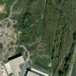 Satellite imagery of Strakáč Vítkovice Steel [Ostrava-Vítkovice] the most massive CZ-chimney, CZ