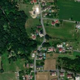 Satellite imagery of [Stonava] church t., CZ