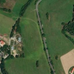 Satellite imagery of [Vysoký Újezd] church t., CZ