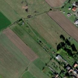Satellite imagery of [Vlkaneč] church t., CZ