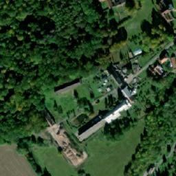 Satellite imagery of [Vilémov-Klášter] church t., CZ