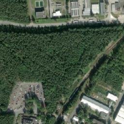 Satellite imagery of [Plzeň-Bolevec] factory chimney, CZ