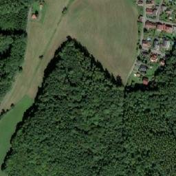 Satellite imagery of [Hvozdec] church t., CZ