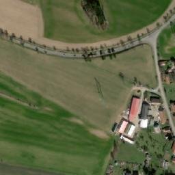 Satellite imagery of [Soběšín] church sanctus t., CZ