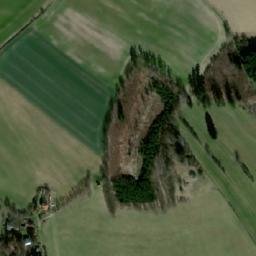 Satellite imagery of [Soběšín] church sanctus t., CZ
