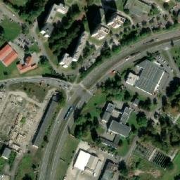 Satellite imagery of Husův sbor [Ostrava-Zábřeh] church t., CZ