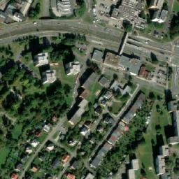 Satellite imagery of Husův sbor [Ostrava-Zábřeh] church t., CZ