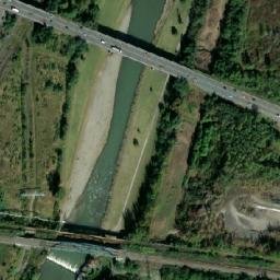 Satellite imagery of Strakáč Vítkovice Steel [Ostrava-Vítkovice] the most massive CZ-chimney, CZ