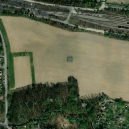 Satellite imagery of [Havířov-Prostřední Suchá] cemetery church t., CZ