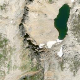 Satellite imagery of Hilda Peak, CA