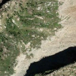 Satellite imagery of Gregorio Peak, CA