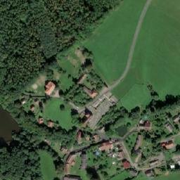 Satellite imagery of [Hvozdec] church t., CZ