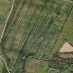 Satellite imagery of [Malá Hraštice-Velká Hraštice] church t., CZ