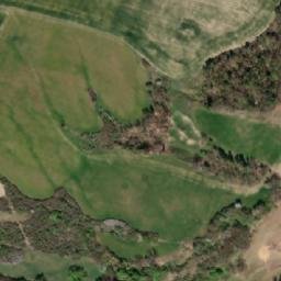 Satellite imagery of [Malá Hraštice-Velká Hraštice] church t., CZ