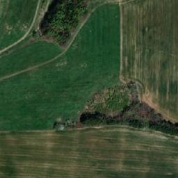 Satellite imagery of [Kunčina-Nová Ves] church t., CZ