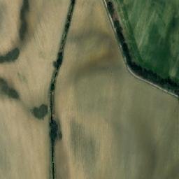 Satellite imagery of [Třeština] church t., CZ