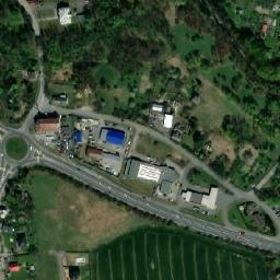 Satellite imagery of [Havířov-Prostřední Suchá] cemetery church t., CZ