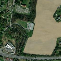 Satellite imagery of [Havířov-Prostřední Suchá] evang. church t., CZ